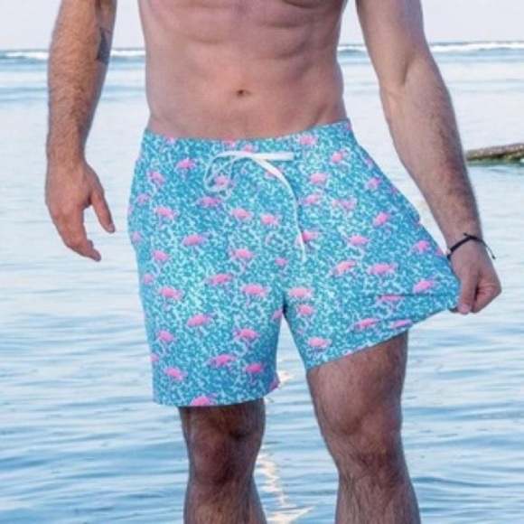 CHUBBIES domingos are for flamingos 7inch board shorts size L - Picture 1 of 6